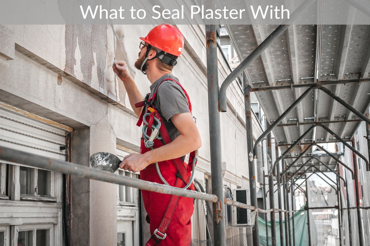 What to Seal Plaster With