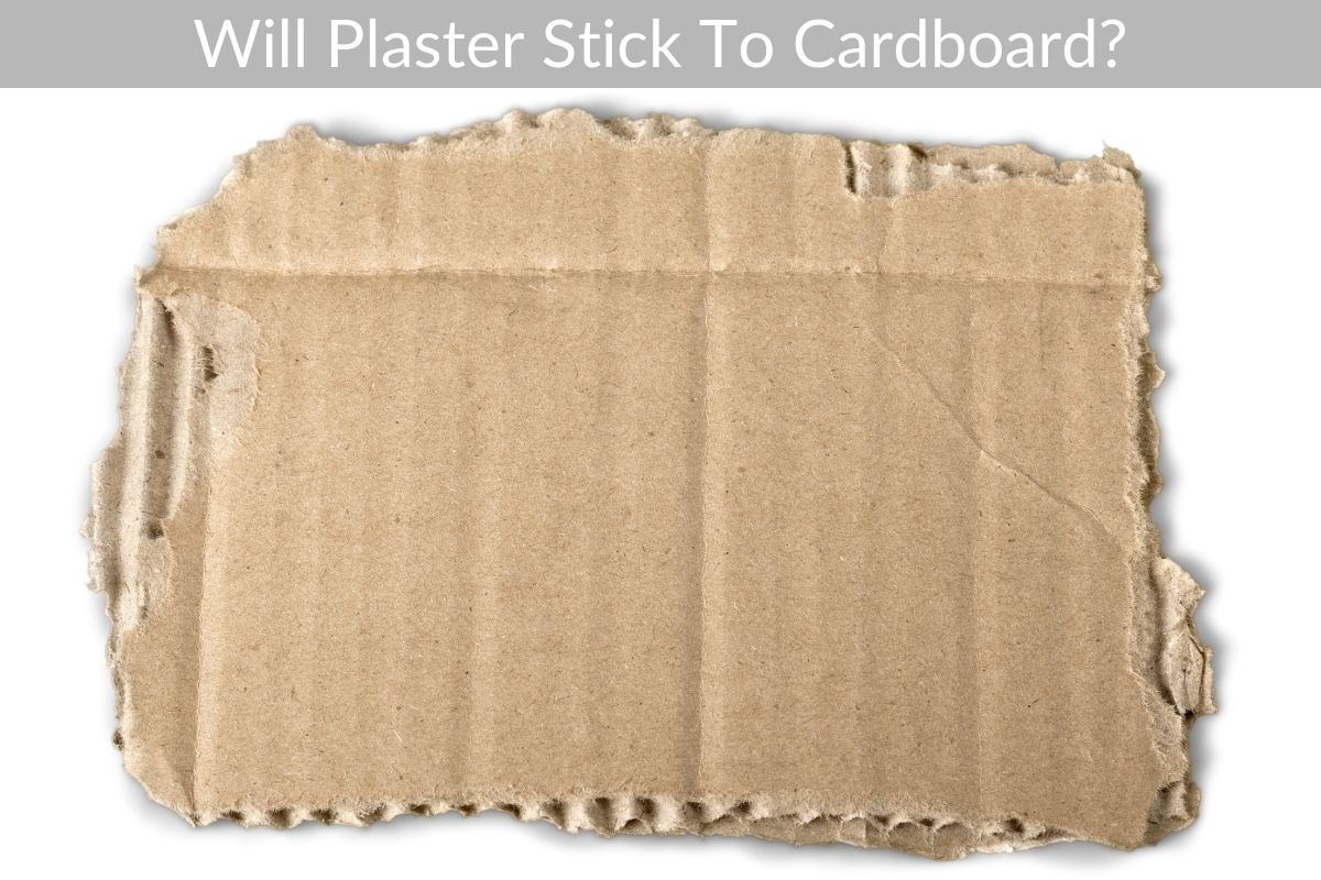 Will Plaster Stick To Cardboard?